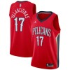 Maillot Basket Homme New Orleans Pelicans jonas valanciunas 17 2022-23 Jordan Statement Edition Rouge Swingman
